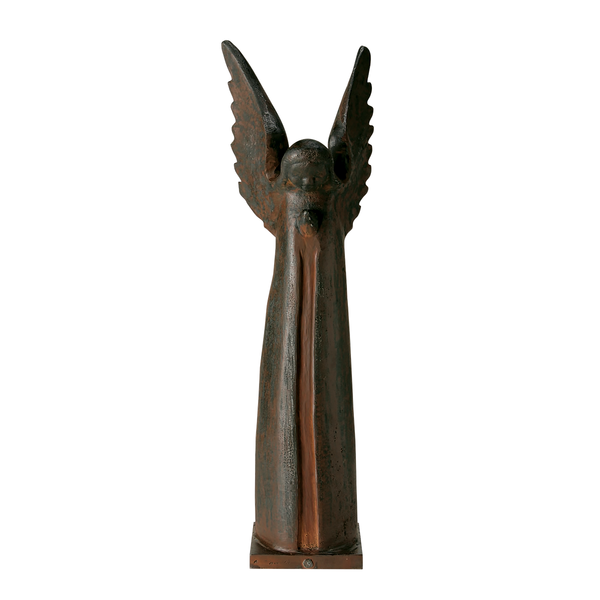 加藤日砂A window Scene Angel in Bronze 加藤日砂A window Scene Angel in Bronze Kato Nissa A window