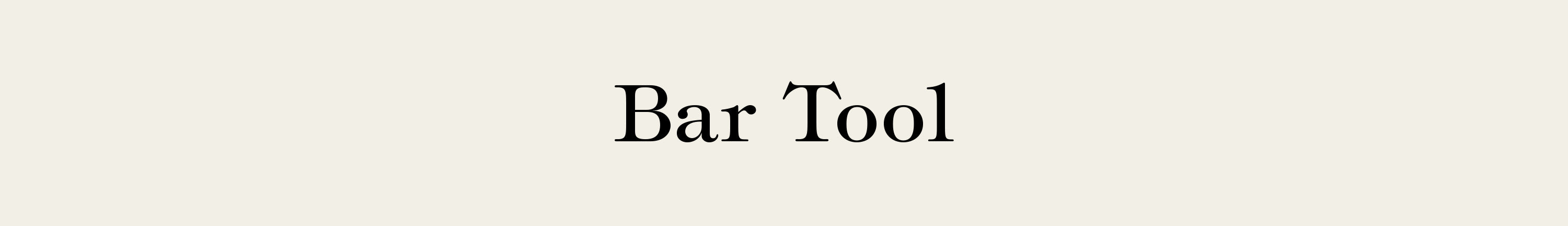 BAR TOOL