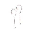 Silver hook earrings
