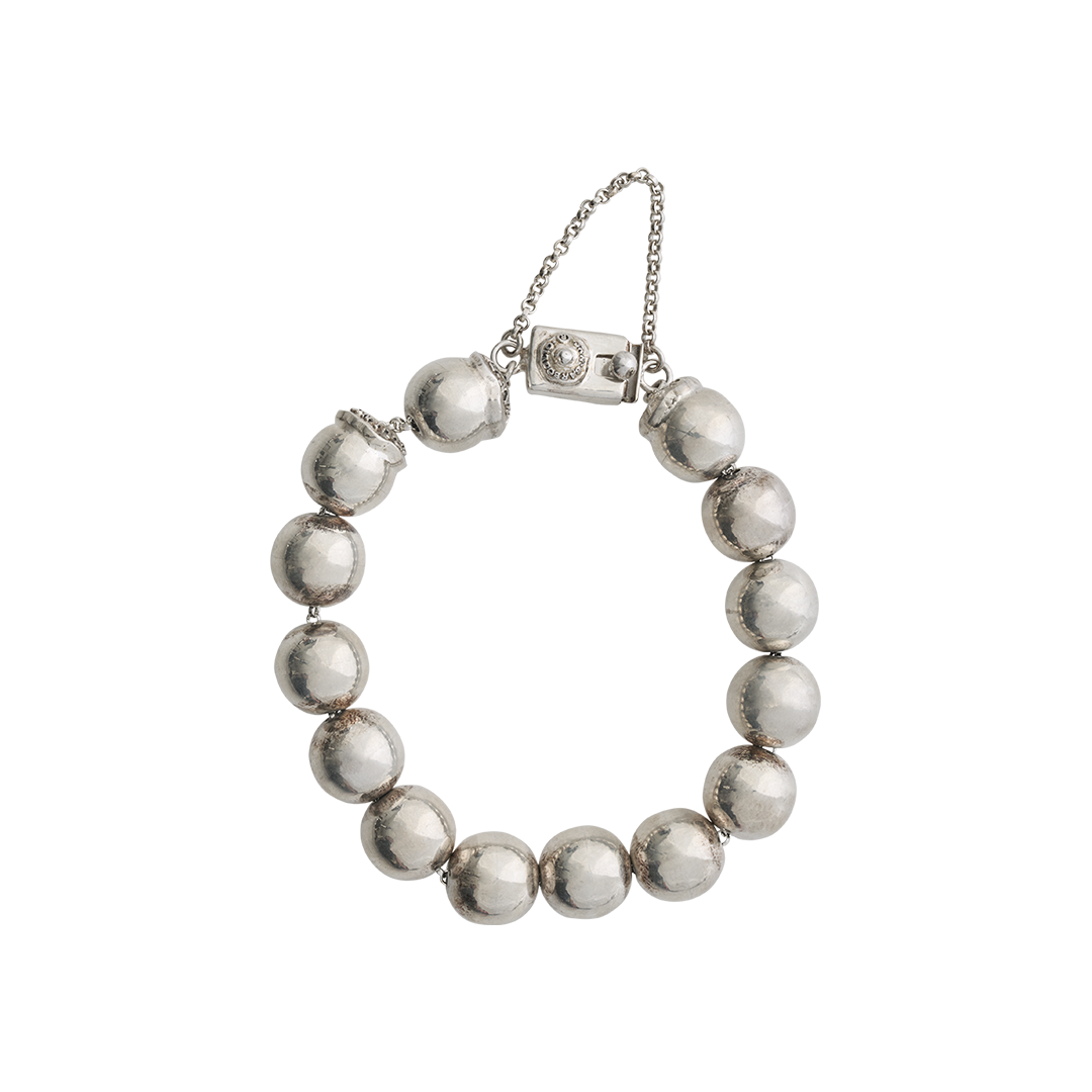 Beaded Bracelet, Sterling Jan Barboglio