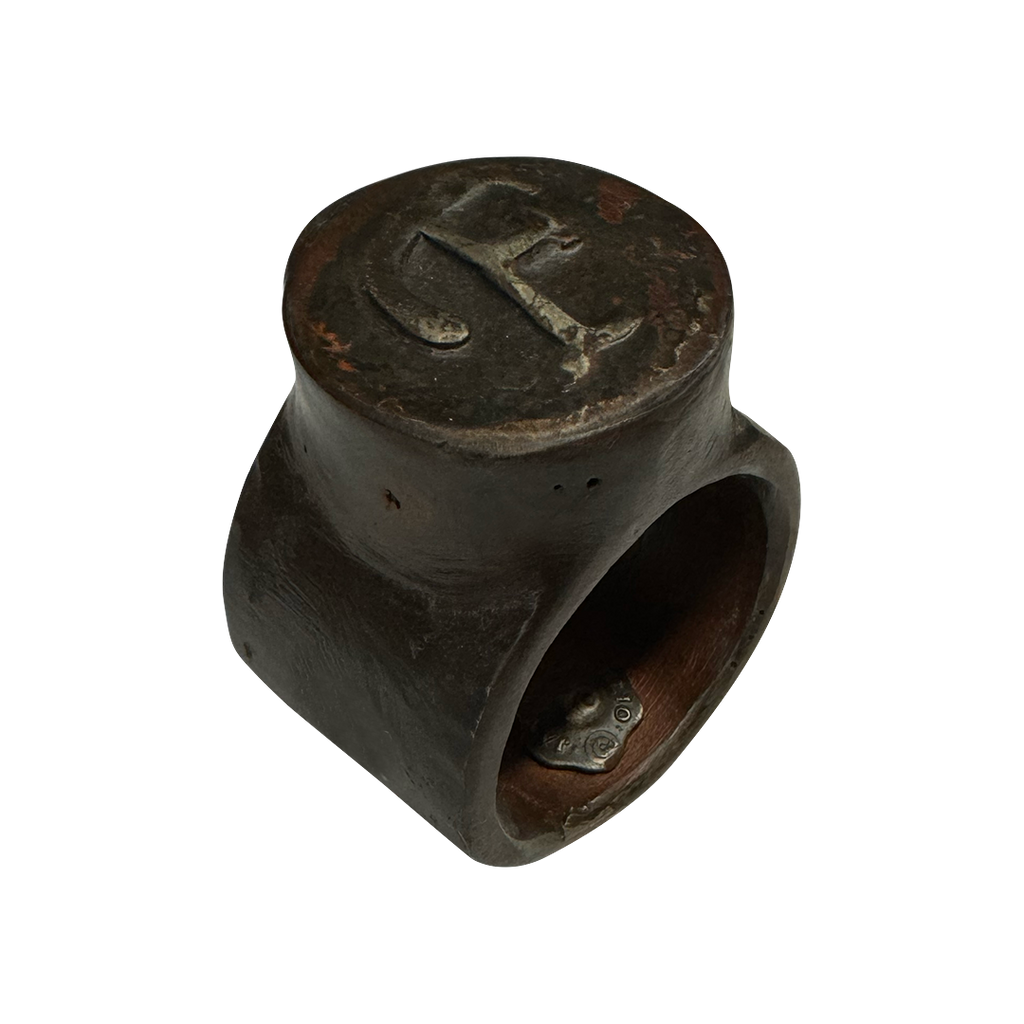 Monogram Napkin Ring F