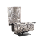Rosa Embossed 4", Sterling Jan Barboglio