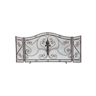 Fleur d'lis, triple panel Jan Barboglio